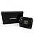 Monedero de piel de cordero Chanel Negro Dorado - vista 2