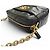 Borsa a tracolla Balenciaga in pelle di vitello nera Nero - vista 3