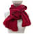 Stola in lana e seta Ruby di Louis Vuitton Rosso  - vista 3