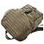 Céline Celine Khaki Canvas and Leather Backpack - view 5