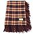 Gucci 649687 Wool Reversible Blanket Red Navy blue