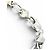 Tiffany & Co Bracciale con charm Tiffany Figaro in argento 925 e oro D'oro - vista 3