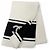 Sciarpa in cashmere Chanel 19B in bianco e nero - vista 3