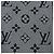 Stola in lana e seta Logomania Louis Vuitton Blu - vista 4