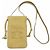 Céline Borsa a tracolla Celine Cuile Triomphe Drawstring in pelle per cellulare Beige