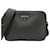 Bolso de hombro Prada en cuero negro con logotipo de triángulo