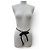 Timeless CHANEL Vintage C107 Coco Mark Chain Leather Ribbon Belt Gürtel Schwarz - Ansicht 6