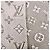 Stola con frange in lana e seta Logomania Louis Vuitton - vista 5