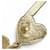 Spilla Chanel Coco Mark Heart Musical Note Multicolore D'oro - vista 5
