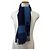 Hermès Sciarpa in cashmere Hermes blu navy - vista 2