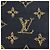Stola in lana nera Louis Vuitton Nero - vista 10
