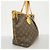 Borsa Louis Vuitton Monogram Palermo PM Marrone - vista 2