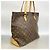 Borsa Tote Louis Vuitton Monogram Cabas Mezzo Marrone - vista 2