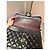 Timeless Borsa Chanel Classic Double Flap Jumbo in pelle nera Nero - vista 8