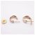 Boucles d'oreilles Trinity de Cartier - vue 3