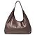 Borsa a tracolla in pelle viola metallizzato Prada Viola scuro