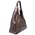 Borsa a tracolla in pelle viola metallizzato Prada Viola scuro - vista 4