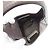 Borsa a tracolla in pelle viola metallizzato Prada Viola scuro - vista 5