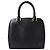 Borsa a mano in pelle Epi Louis Vuitton Nero