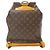 Montsouris Louis Vuitton Monogram Canvas Rucksack Braun - Ansicht 2