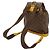 Montsouris Louis Vuitton Monogram Canvas Rucksack Braun - Ansicht 5