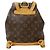Louis Vuitton Women's Monogram Canvas Backpack Brown - view 2