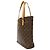 Borsa Tote da donna Louis Vuitton Marrone - vista 4