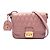 Miu Miu Trapu Crossbody Umhängetasche aus pinkem Vitello Shine