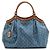 Gucci Sukey Tote aus blauem GG Denim, Größe Medium