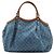 Gucci Sukey Tote aus blauem GG Denim, Größe Medium - Ansicht 2