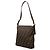 Borsa a tracolla Fendi in tela Zucca marrone - vista 2