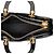 Lady Dior Cannage in vernice nero, grande - vista 4