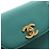 Chanel Green CC Caviar Kelly Top Handle Flap Verde - vista 11