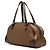 Borsa in nylon marrone Burberry - vista 2