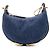 Fendi Blue Nano Denim Fendigraphy Hobo