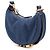 Fendi Blue Nano Denim Fendigraphy Hobo - vista 2