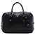 Borsa Bauletto in pelle Cervo nera Prada Nero