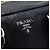 Borsa Bauletto in pelle Cervo nera Prada Nero - vista 5