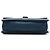 Clutch Prada Blue Vitello Daino Blu scuro - vista 3