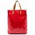 Louis Vuitton Red Monogram Vernis Reade MM Rouge