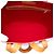 Louis Vuitton Red Monogram Vernis Reade MM Rouge - vue 4