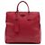 Borsa shopper Prada Red Saffiano Lux a doppio manico Rosso