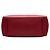 Borsa shopper Prada Red Saffiano Lux a doppio manico Rosso - vista 3