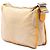 Fendi Beige Zucchino Canvas F Charm Crossbody - vista 2
