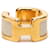 Hermès Olympe Ear Cuff en Epsom et plaqué or Gold  - vue 1