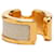 Hermès Olympe Ear Cuff en Epsom et plaqué or Gold  - vue 3