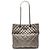 Tote Reissue 2.55 em couro de vitelo envelhecido metálico acolchoado cinza Chanel