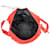 Borsa a tracolla Prada Red Tessuto Zip Top Rosso - vista 4