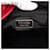 Borsa a tracolla Prada Red Tessuto Zip Top Rosso - vista 5