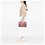 Céline Borsa Boogie in tela Macadam rosa Celine - vista 7